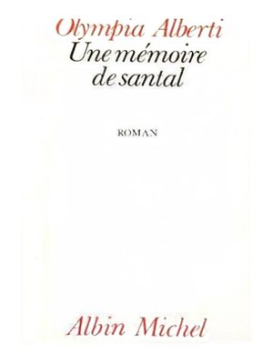 cover image of Une mémoire de santal